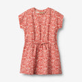 Wheat Main Jersey Dress Maribel Dress 9422 coral flowers