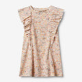 Wheat Main Jersey Dress Ruffle Shirley Dress 9418 bright flowers