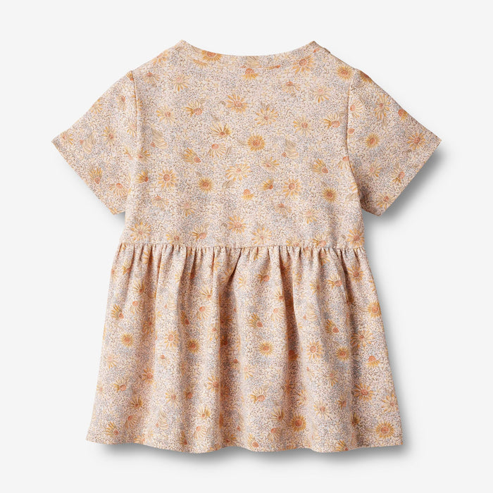 Wheat Main Jersey Dress S/S Anna Dress 9013 coneflowers