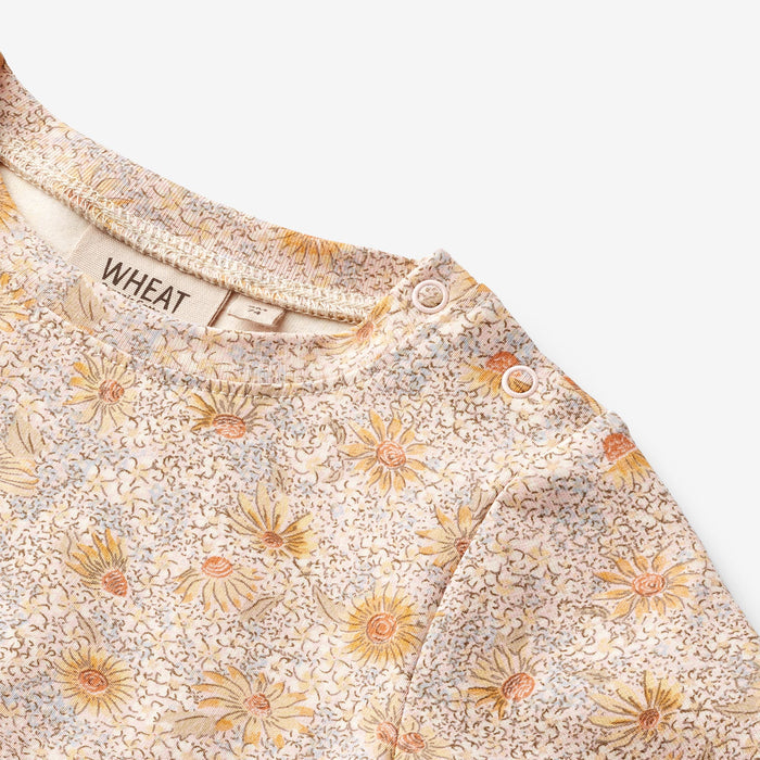Wheat Main Jersey Dress S/S Anna Dress 9013 coneflowers