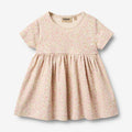 Wheat Main Jersey Dress S/S Nova Dress 9422 coral flowers