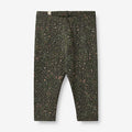 Wheat Main Jersey Leggings Jules | Baby Legging 0028 black coal small flowers