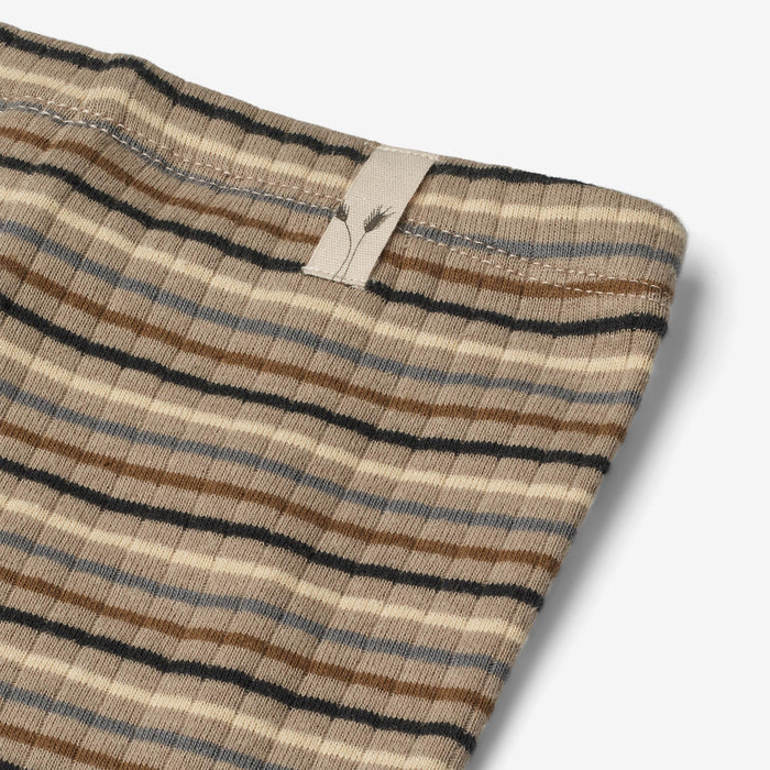 Wheat Main Jersey Leggings Jules | Baby Legging 0181 multi stripe