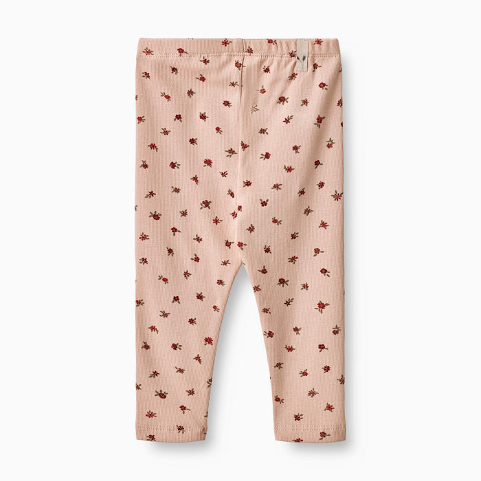 Wheat Main Jersey Leggings Jules | Baby Legging 2359 pink sand flowers
