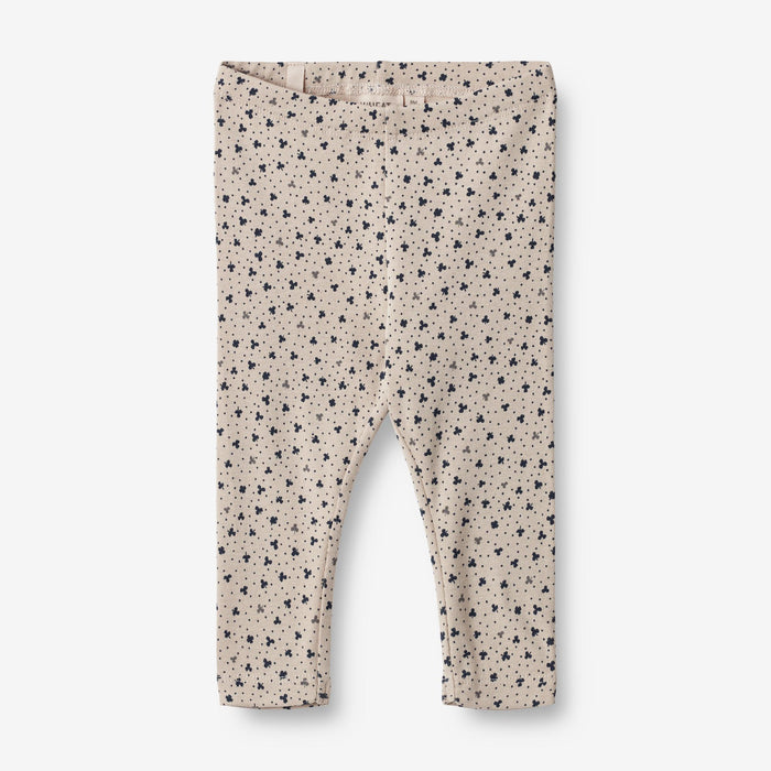 Wheat Main Jersey Leggings Jules | Baby Legging 3241 soft beige clover