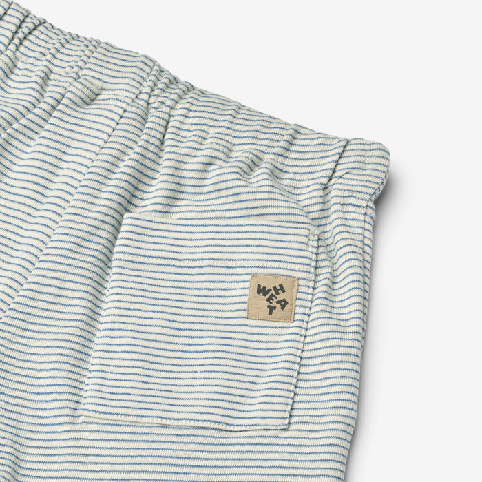 Wheat Main Jersey Shorts Kalle Shorts 1048 blue stripe