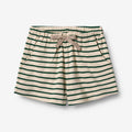 Wheat Main Jersey Shorts Kalle Shorts 4142 green stripe