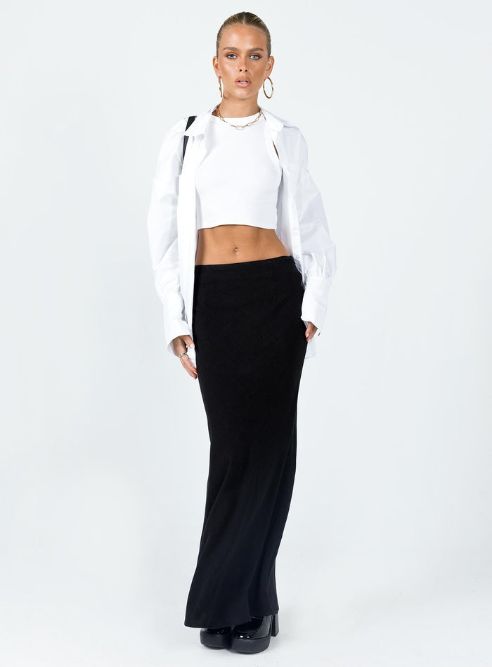 product Jodie Maxi Skirt Black Princess Polly  Maxi