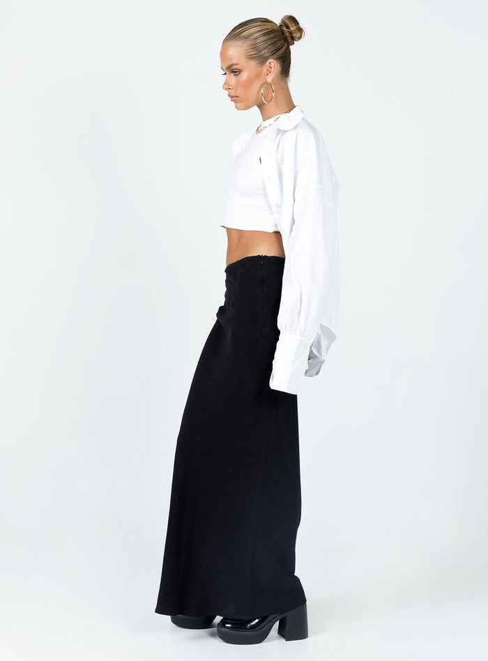 product Jodie Maxi Skirt Black Princess Polly  Maxi