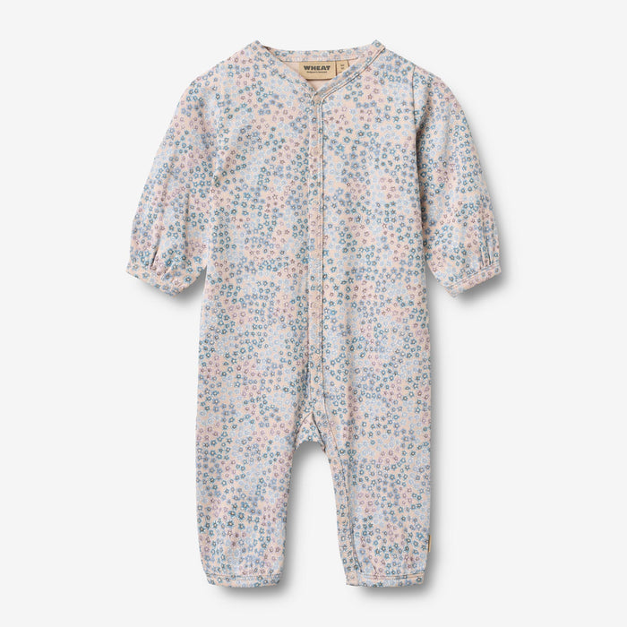 Wheat Main Jumpsuit L/S Felizia Jumpsuit 2528 powder blue flowers