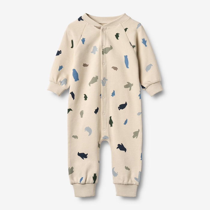 Wheat Main Jumpsuit L/S Lilo Jumpsuit 9563 offwhite penguins