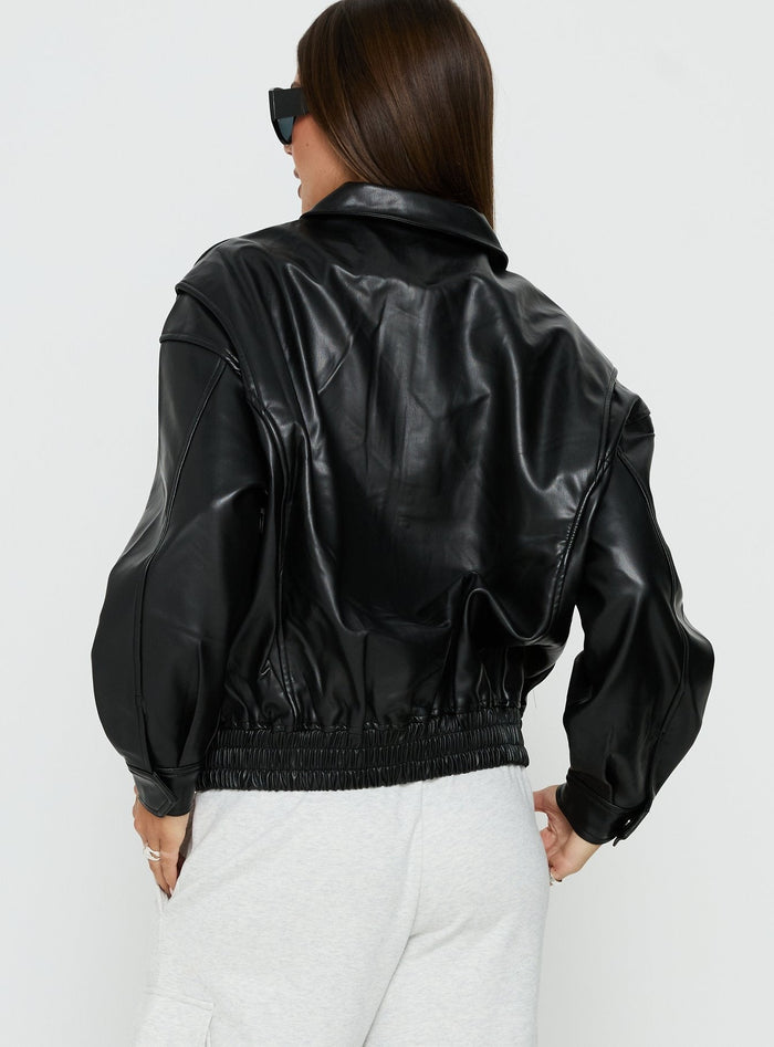 Kenny Bomber Jet Black