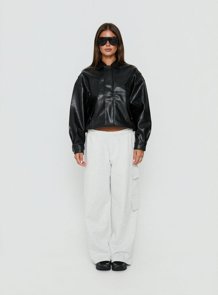 Kenny Bomber Jet Black