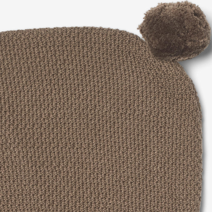 Wheat Outerwear Knit Balaclava Pomi Accessory 1138 dry wood