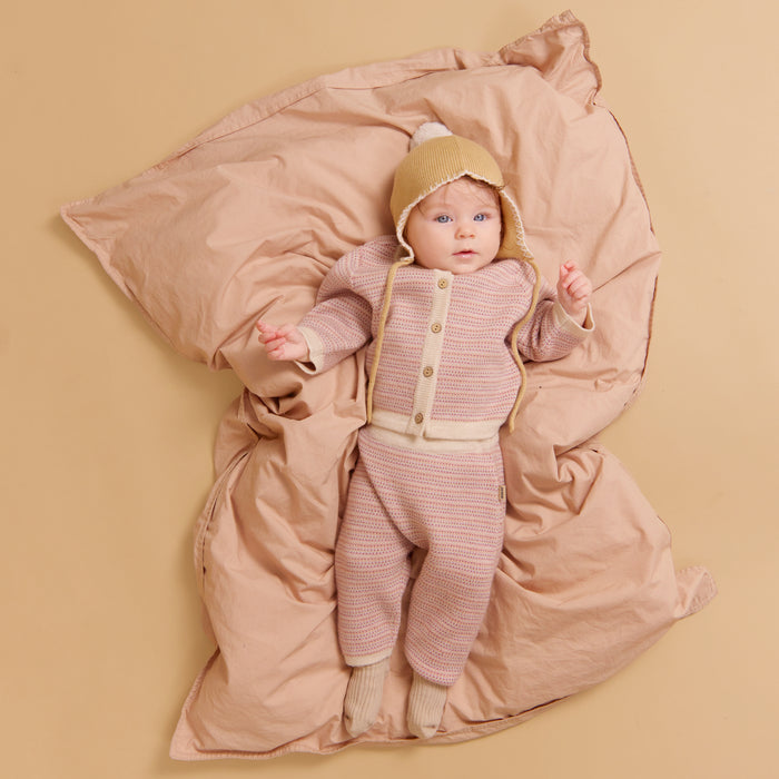 Wheat Outerwear Knit Bonnet Pomma Accessory 9730 honey peach