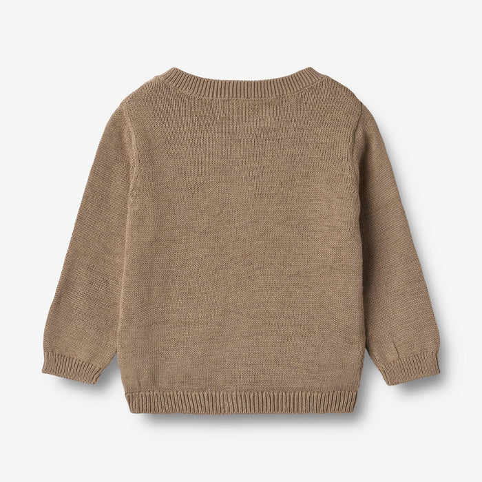 Wheat Main Knit Cardigan Bjørn Cardigan 3239 beige stone