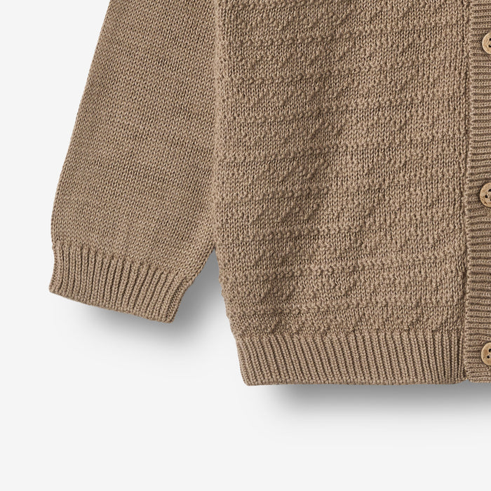Wheat Main Knit Cardigan Bjørn Cardigan 3239 beige stone