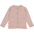 Wheat Main Knit Cardigan Hera Knitted Tops 2487 rose powder