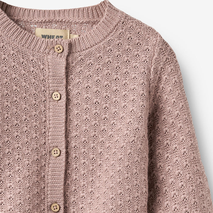 Wheat Main Knit Cardigan Magnella Cardigan 1135 dry rose