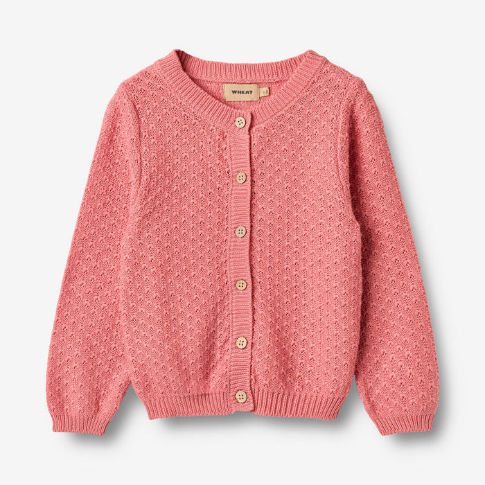 Wheat Main Knit Cardigan Magnella Cardigan 9568 soft pink
