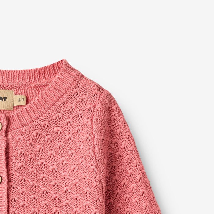 Wheat Main Knit Cardigan Magnella Cardigan 9568 soft pink