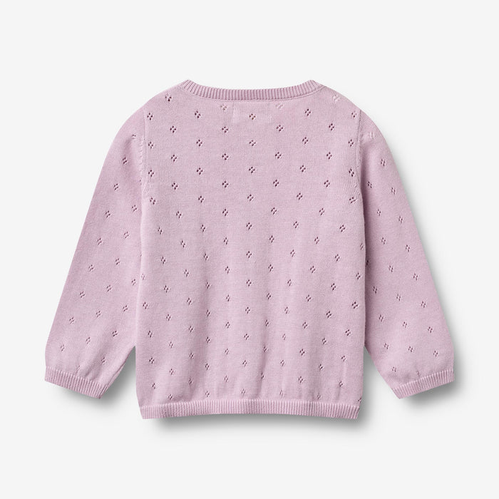 Wheat Main Knit Cardigan Maia Cardigan 1346 lavender