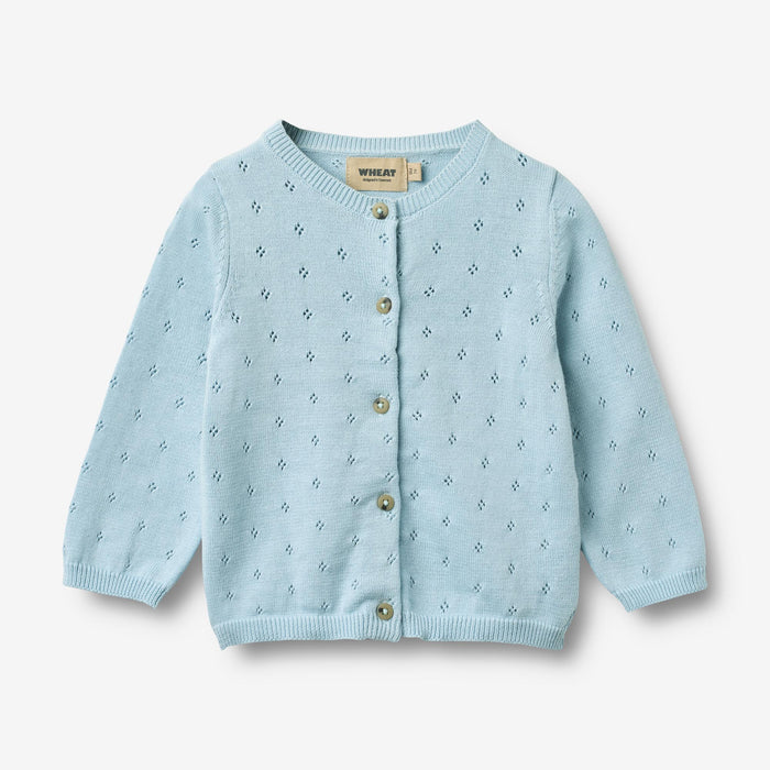 Wheat Main Knit Cardigan Maia Cardigan 2703 summer sky