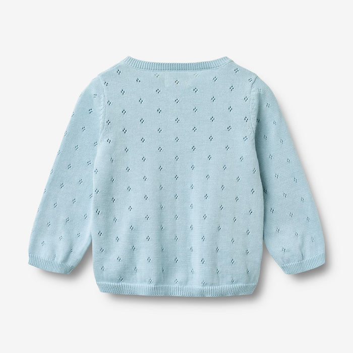 Wheat Main Knit Cardigan Maia Cardigan 2703 summer sky