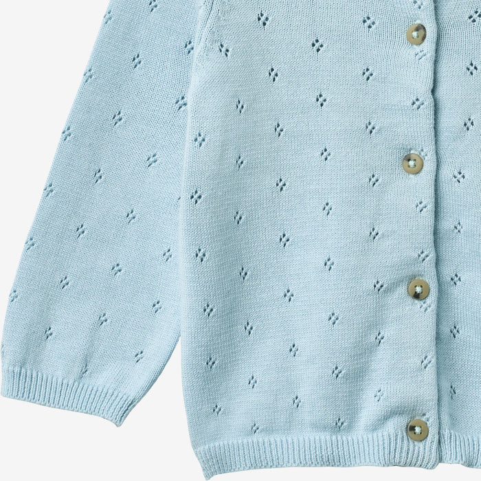 Wheat Main Knit Cardigan Maia Cardigan 2703 summer sky