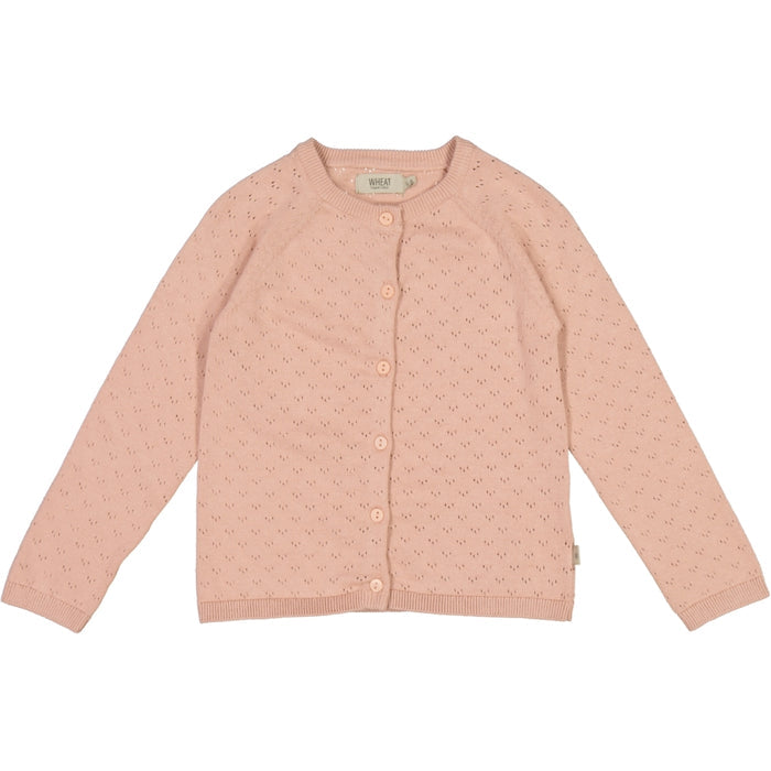 Wheat Main Knit Cardigan Maja Knitted Tops 2270 misty rose