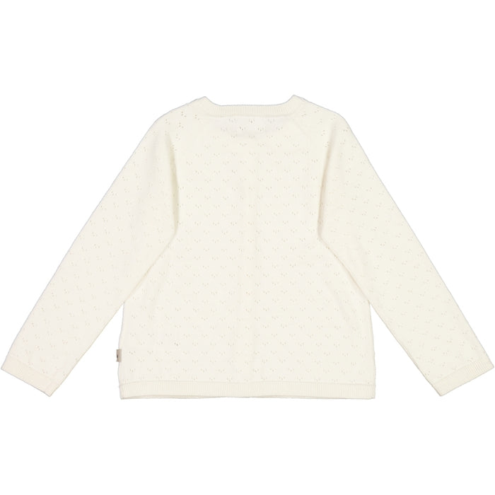 Wheat Main Knit Cardigan Maja Knitted Tops 3182 ivory