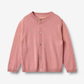 Wheat Main Knit Cardigan Nico Knitted Tops 2026 rose