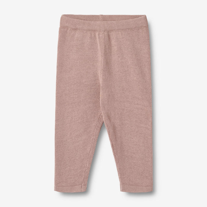 Wheat Main Knit Trousers Neel Trousers 1135 dry rose