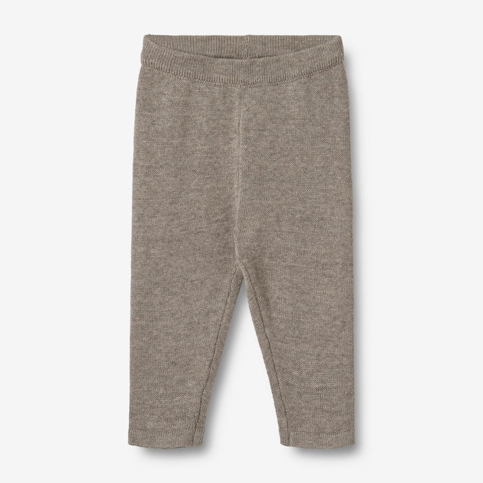 Wheat Main Knit Trousers Neel Trousers 3229 warm grey melange