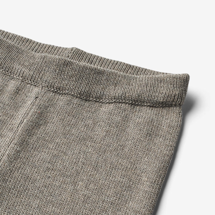 Wheat Main Knit Trousers Neel Trousers 3229 warm grey melange