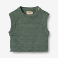Wheat Main Knit Vest Bobby Knitted Tops 9550 duck green
