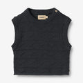 Wheat Main Knit Vest Bobby Knitted Tops 1432 navy