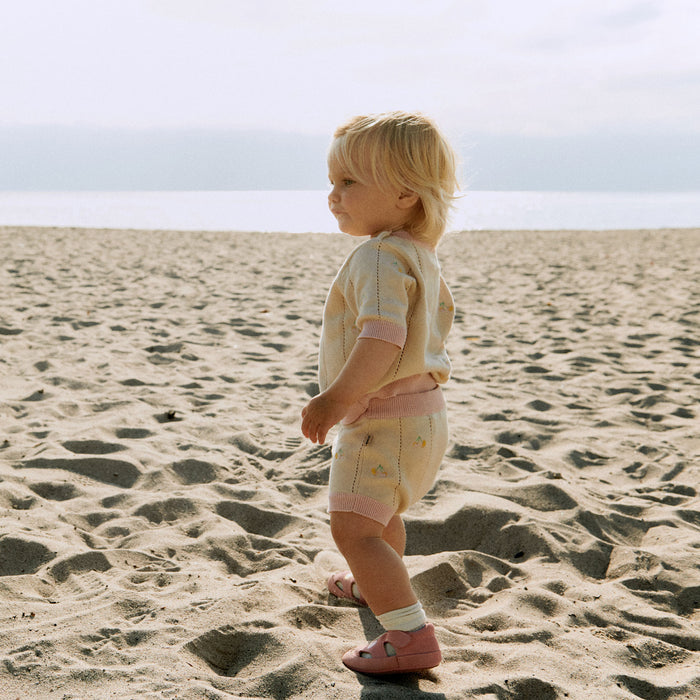 Wheat Main Knitted Shorts Dua Shorts 3336 sandshell
