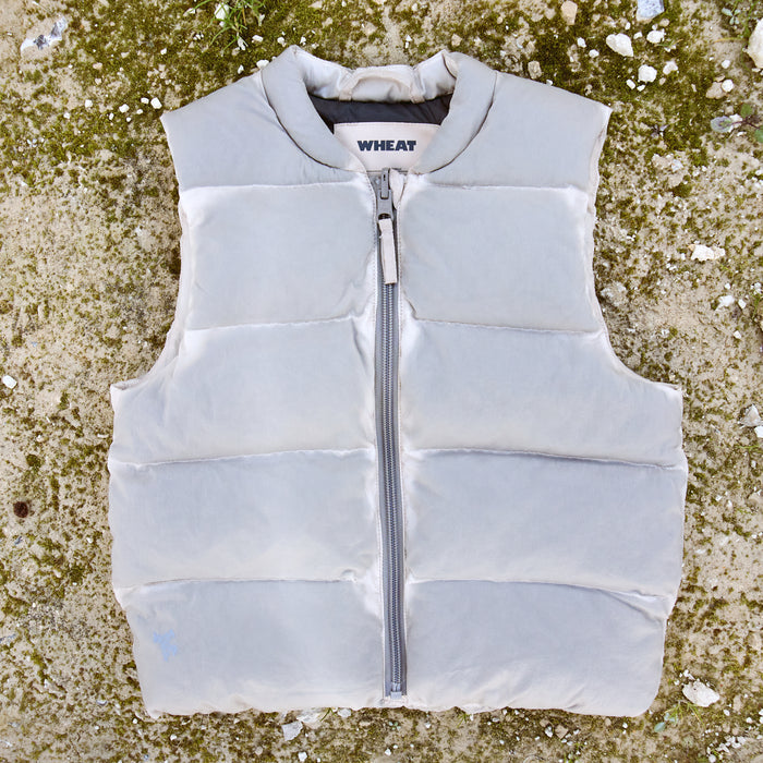 Wheat Outerwear Lakas Puffer vest Jacket 9798 dark moon