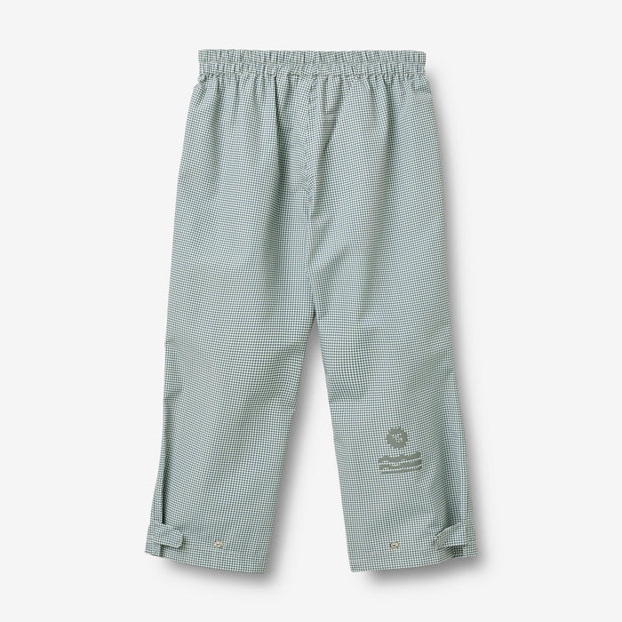Wheat Outerwear Lightweight Shell Trousers Vand Trousers 1306 blue check