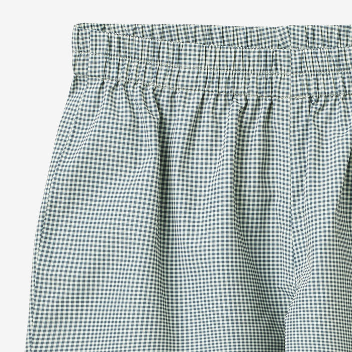 Wheat Outerwear Lightweight Shell Trousers Vand Trousers 1306 blue check