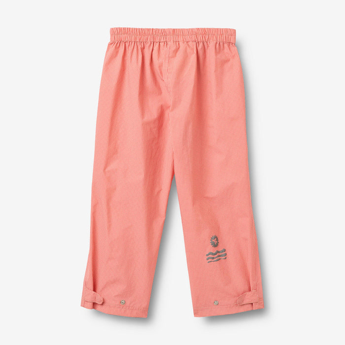 Wheat Outerwear Lightweight Shell Trousers Vand Trousers 9606 red check