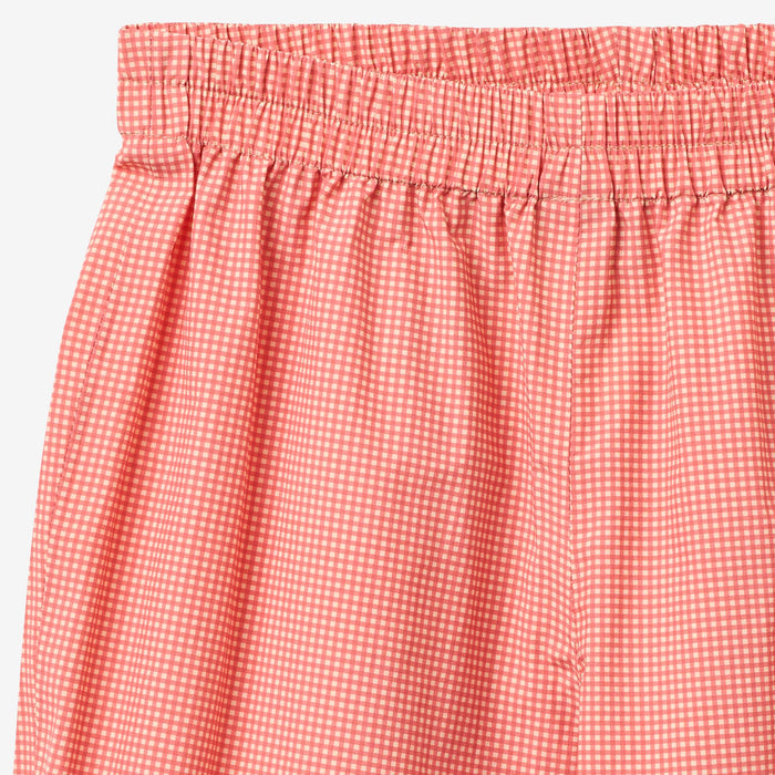Wheat Outerwear Lightweight Shell Trousers Vand Trousers 9606 red check