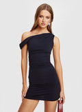 product Princess Polly Boat Neck  Marcou Mini Dress Black
