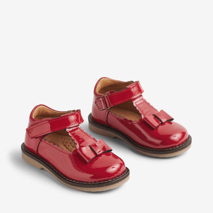 Wheat Footwear Mary Jane Lucia Shoe 9697 red cherry