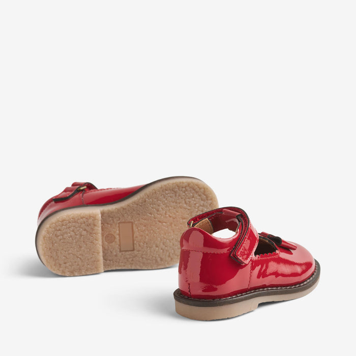 Wheat Footwear Mary Jane Lucia Shoe 9697 red cherry