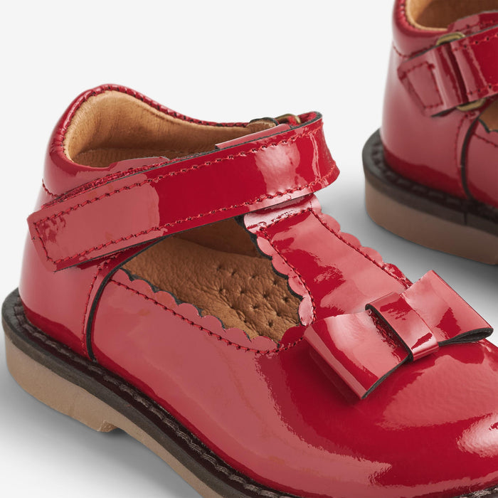 Wheat Footwear Mary Jane Lucia Shoe 9697 red cherry
