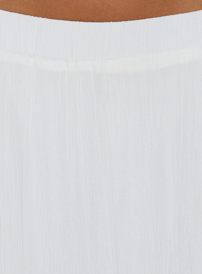 Miriah Maxi Skirt White