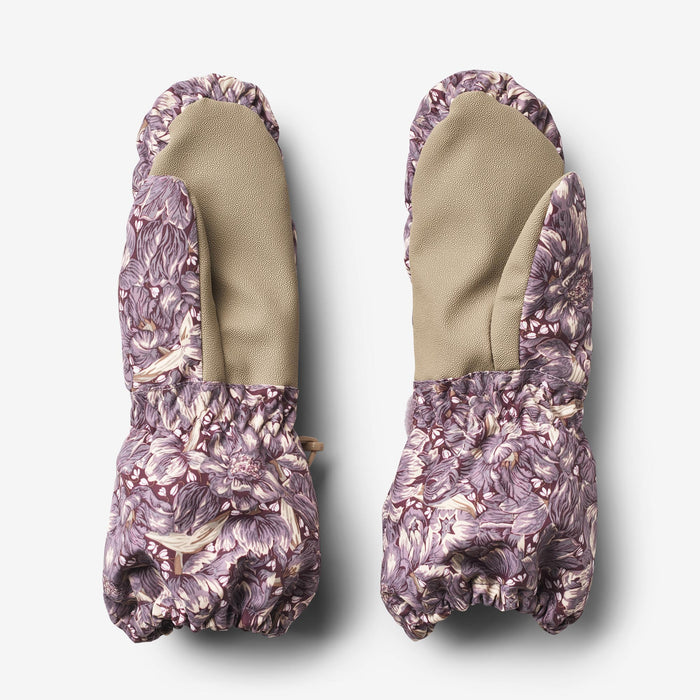 Wheat Outerwear Mittens Tech Outerwear acc. 1177 purple tulips
