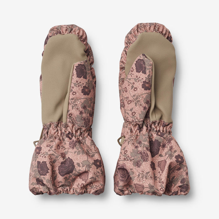 Wheat Outerwear Mittens Tech Outerwear acc. 2474 rose dawn flowers